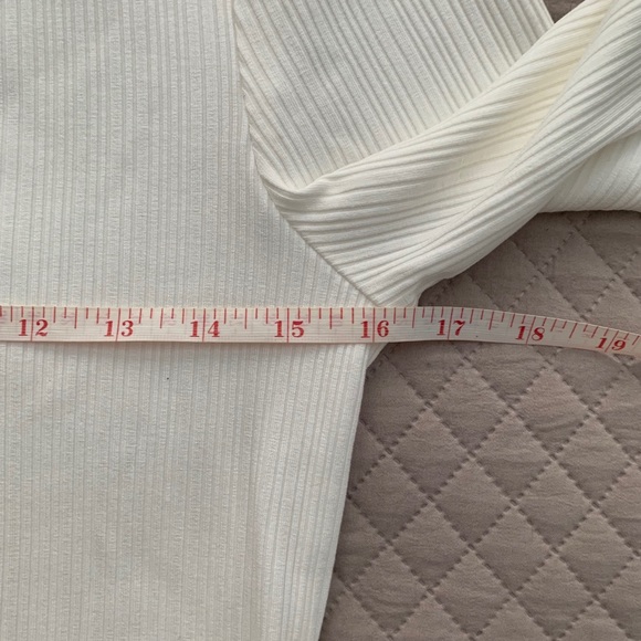 COPY - Anthropologie Pure and Good Ribbed Shirt - Picture 6 of 8